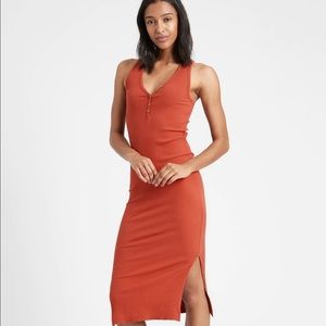 Banana Republic Henley tank dress medium